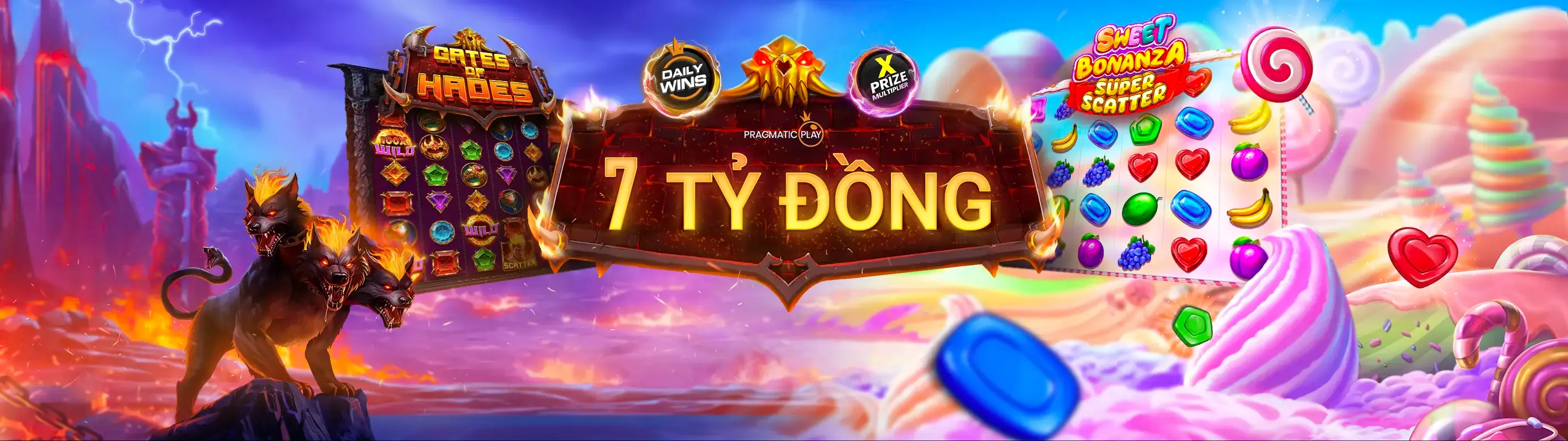 Giao diện trò chơi Nổ Hũ 888 Slots với các biểu tượng may mắn